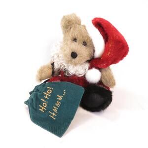 Boyds Bears & Friends Kringle Christmas Santa JB Bean Series 10"